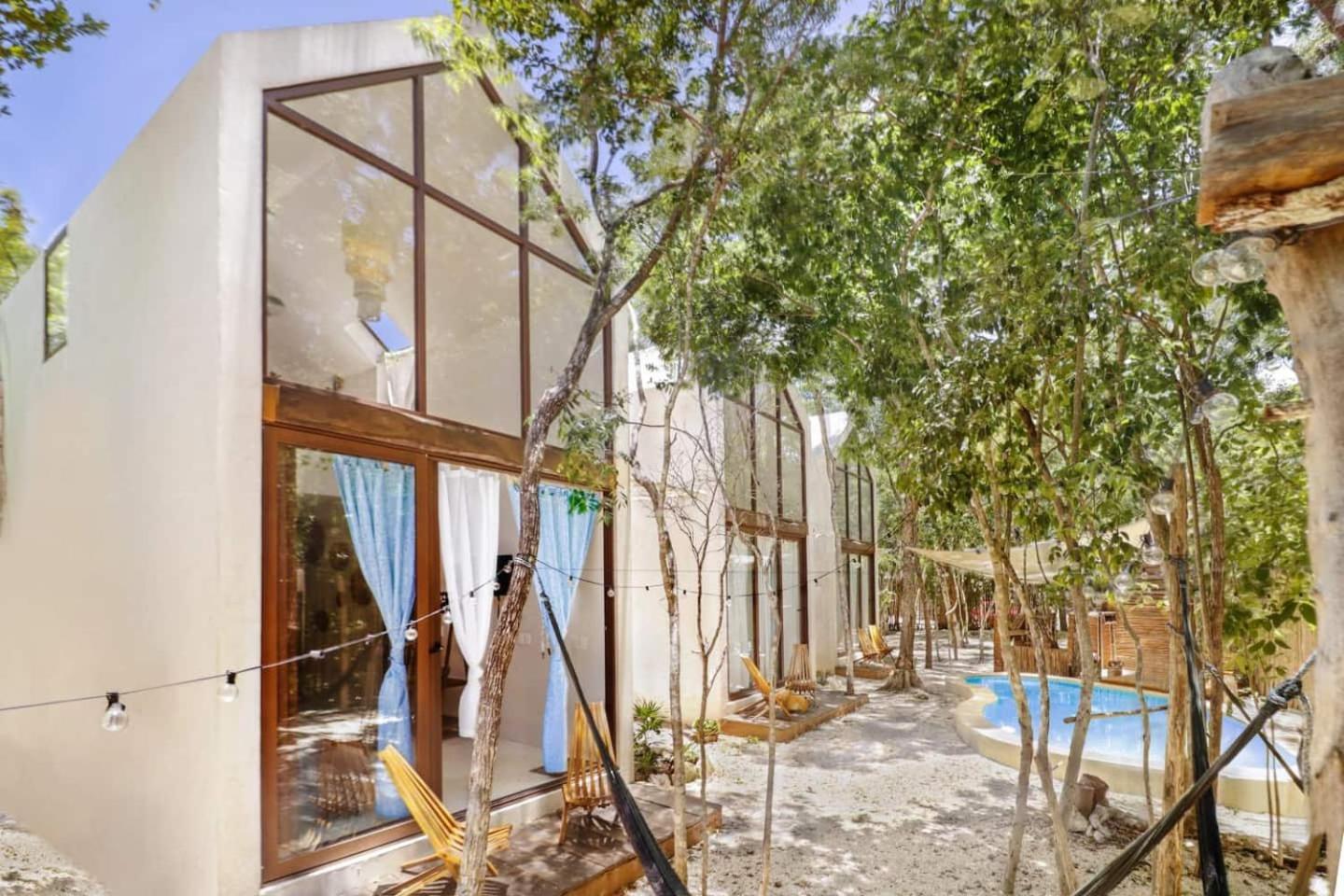 Campismo de Luxo Loft In Cenotes Natural Park Tulum