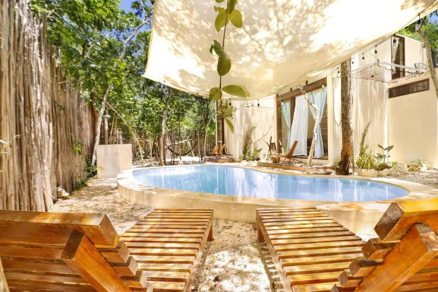 Campismo de Luxo Loft In Cenotes Natural Park Tulum